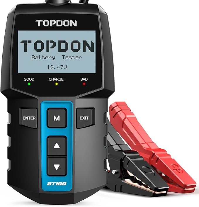 You are currently viewing TOPDON BT100 Car Battery Tester: A Must-Have for Every Vehicle Owner